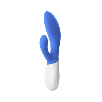 LELO - Ina Wave 2 - Duo vibrator (Blauw)